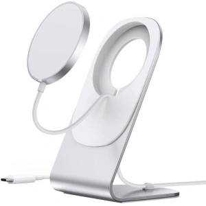Buy Choetech H047 Desk Holder with Wireless Charger (silver) - CHT45 - {ean13} - Home Screen Store Europe
