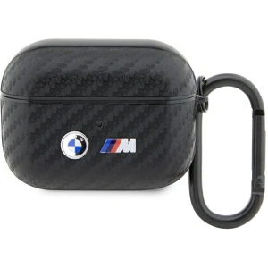 Kup Etui BMW BMAPWMPUCA2 Apple AirPods Pro cover czarny/black Carbon Double Metal Logo - BMW426 - {ean13} - Sklep Home Screen
