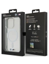 Kup BMW Apple Tasche BMHMP14LHCRS iPhone 14 Pro transparentes Hartschalenetui Silber Ring MagSafe - BMW428 - {ean13} - Sklep Home Screen