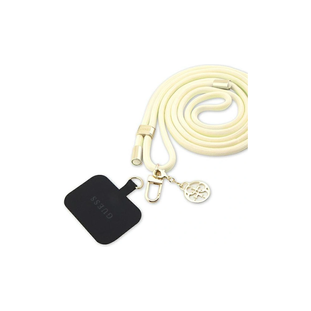 Pasek Guess GUUCNMG4EE Universal CBDY Cord beżowy/beige