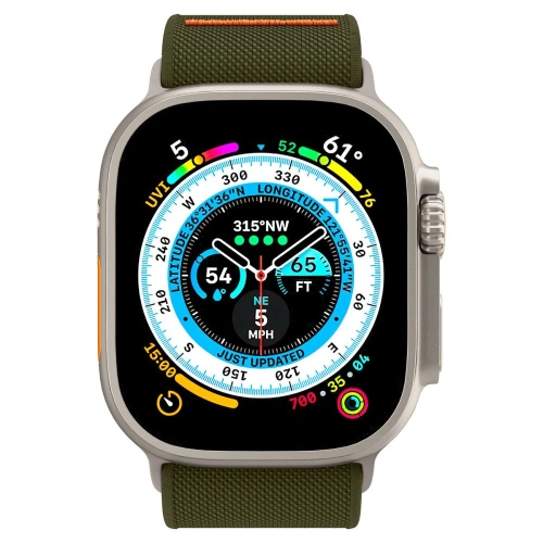 Kup Spigen Fit Lite Ultra Apple Watch 4/5/6/7/SE/8/9/Ultra 44/45/49mm Khaki - SPN2846 - {ean13} - Sklep Home Screen