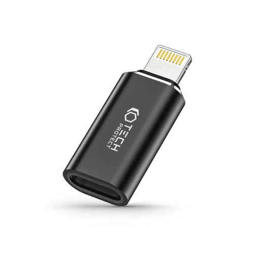 Kup Tech-Protect Adapter Ultraboost Lightning/USB-C Schwarz - THP1888 - {ean13} - Sklep Home Screen