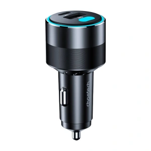 Kup Ładowarka samochodowa Choetech TC0011 130W 2x USB-C 1x USB-A (czarna) - CHT49 - {ean13} - Sklep Home Screen