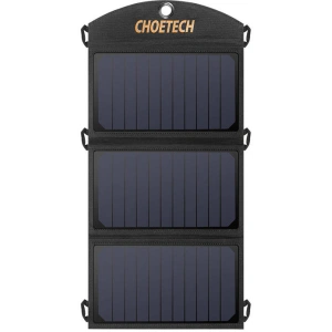 Kup Składana ładowarka solarna Choetech SC001 19W 2xUSB (czarna) - CHT55 - {ean13} - Sklep Home Screen