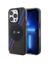 Kup BMW Apple Tasche BMHMP14LHDTK iPhone 14 Pro grau/grau Tricolor Stripes MagSafe - BMW429 - {ean13} - Sklep Home Screen