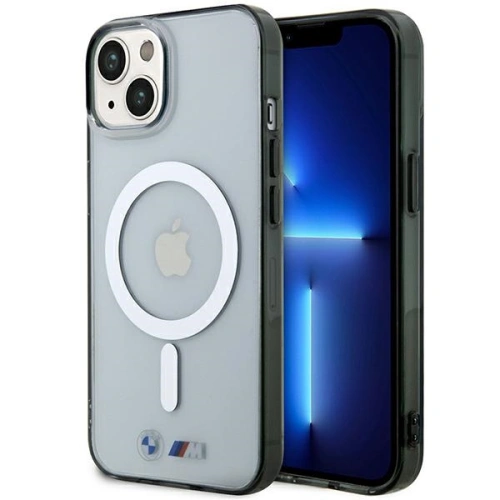 Kup Etui BMW BMHMP14MHCRS Apple iPhone 14 Plus / 15 Plus átlátszó kemény tok Silver Ring MagSafe - BMW432 - {ean13} - Sklep Home Screen