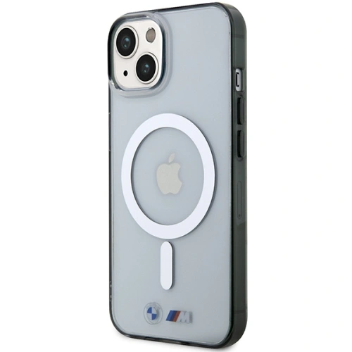 Kup Etui BMW BMHMP14MHCRS Apple iPhone 14 Plus / 15 Plus átlátszó kemény tok Silver Ring MagSafe - BMW432 - {ean13} - Sklep Home Screen