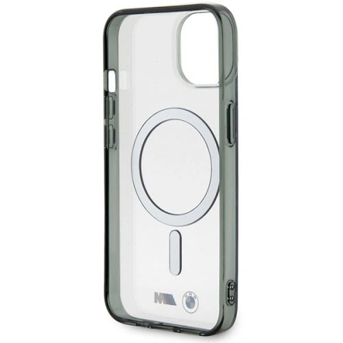 Kup Etui BMW BMHMP14MHCRS Apple iPhone 14 Plus / 15 Plus átlátszó kemény tok Silver Ring MagSafe - BMW432 - {ean13} - Sklep Home Screen