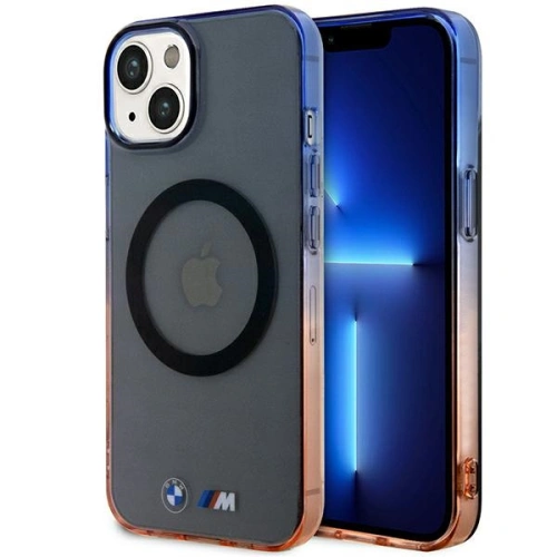 Kup BMW Apple Tasche BMHMP14MHTGE iPhone 14 Plus / 15 Plus grau/grau Hartschale Gradient Bumper MagSafe - BMW434 - {ean13} - Sklep Home Screen