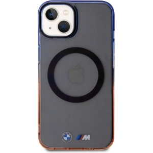 Etui BMW BMHMP14MHTGE Apple iPhone 14 Plus / 15 Plus szary/grey hardcase Gradient Bumper MagSafe