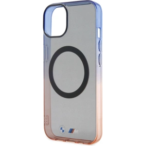 Etui BMW BMHMP14MHTGE Apple iPhone 14 Plus / 15 Plus szary/grey hardcase Gradient Bumper MagSafe