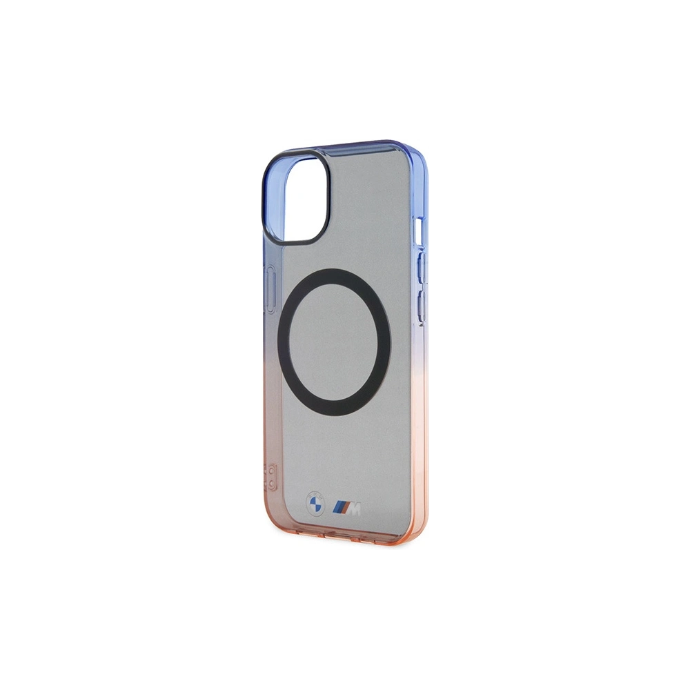 Etui BMW BMHMP14MHTGE Apple iPhone 14 Plus / 15 Plus szary/grey hardcase Gradient Bumper MagSafe