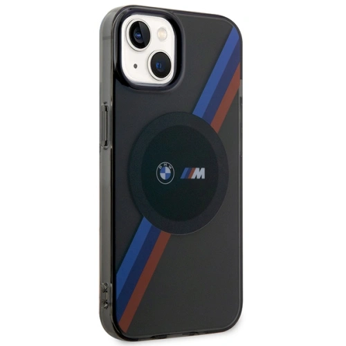 Kup BMW Apple Tasche BMHMP14SHDTK iPhone 14 grau/grau Tricolor Stripes MagSafe - BMW436 - {ean13} - Sklep Home Screen