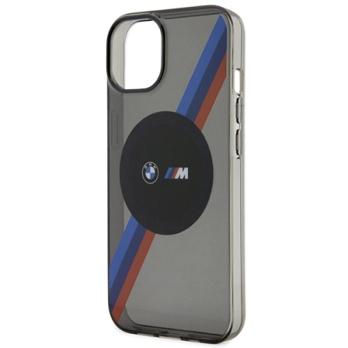 Kup Etui BMW BMHMP14SHDTK Apple iPhone 14 szary/grey Tricolor Stripes MagSafe - BMW436 - {ean13} - Sklep Home Screen