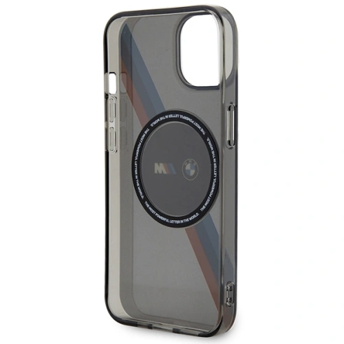 Kup BMW Apple Tasche BMHMP14SHDTK iPhone 14 grau/grau Tricolor Stripes MagSafe - BMW436 - {ean13} - Sklep Home Screen