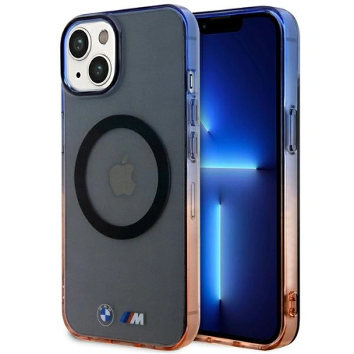 Kup Etui BMW BMHMP14SHTGE Apple iPhone 14 szürke/grey hardcase Gradient Bumper MagSafe - BMW438 - {ean13} - Sklep Home Screen