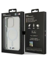 Kup BMW Apple Tasche BMHMP14XHCRS iPhone 14 Pro Max transparentes Hartschalengehäuse Silber Ring MagSafe - BMW439 - {ean13} - Sklep Home Screen