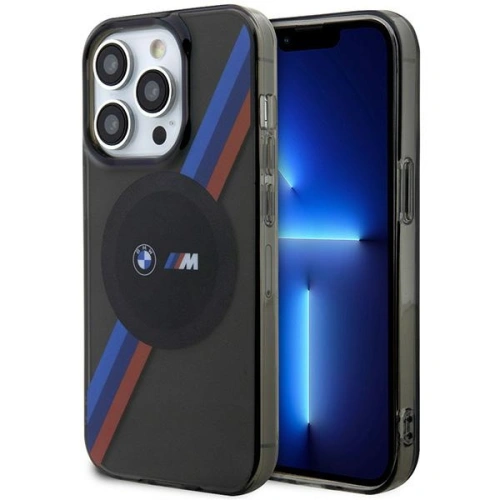 Kup Etui BMW BMHMP14XHDTK Apple iPhone 14 Pro Max szürke/grey hardcase Tricolor Stripes MagSafe - BMW440 - {ean13} - Sklep Home Screen
