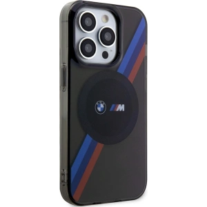 Kup Etui BMW BMHMP14XHDTK Apple iPhone 14 Pro Max szary/grey hardcase Tricolor Stripes MagSafe - BMW440 - {ean13} - Sklep Home Screen