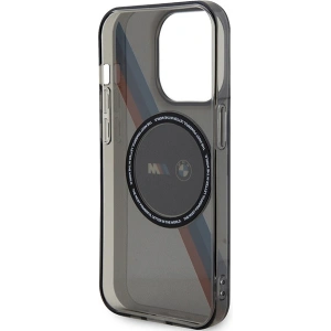 Kup Etui BMW BMHMP14XHDTK Apple iPhone 14 Pro Max szary/grey hardcase Tricolor Stripes MagSafe - BMW440 - {ean13} - Sklep Home Screen