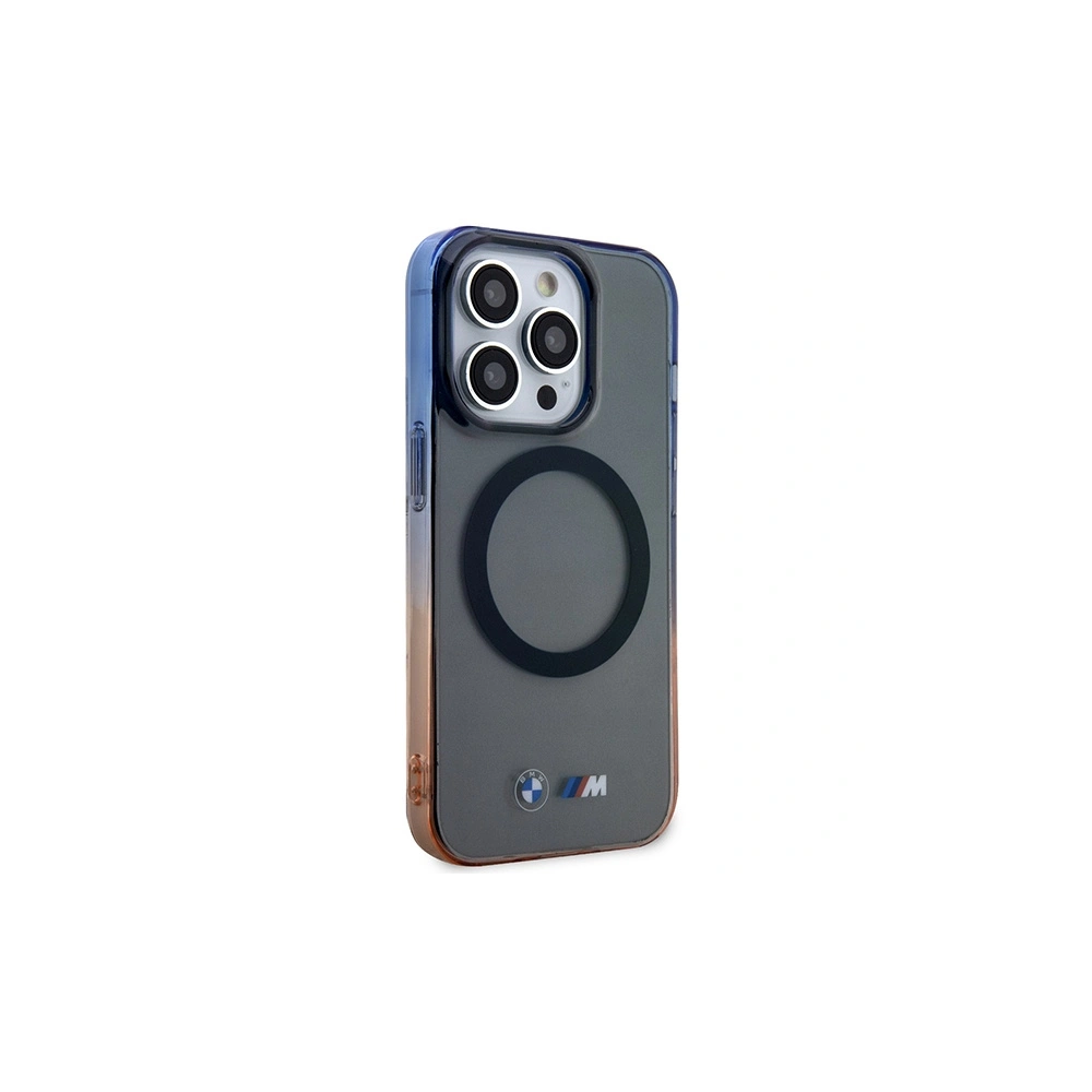Etui BMW BMHMP14XHTGE Apple iPhone 14 Pro Max szary/grey hardcase Gradient Bumper MagSafe