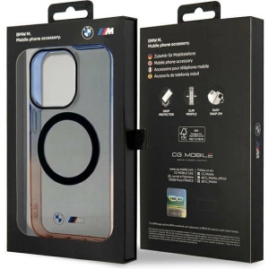 Kup Etui BMW BMHMP14XHTGE Apple iPhone 14 Pro Max szary/grey hardcase Gradient Bumper MagSafe - BMW442 - {ean13} - Sklep Home Screen