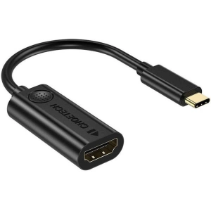 Buy Choetech HUB-H04 Adapter 4K USB-C/HDMI (black) - CHT56 - {ean13} - Home Screen Store Europe