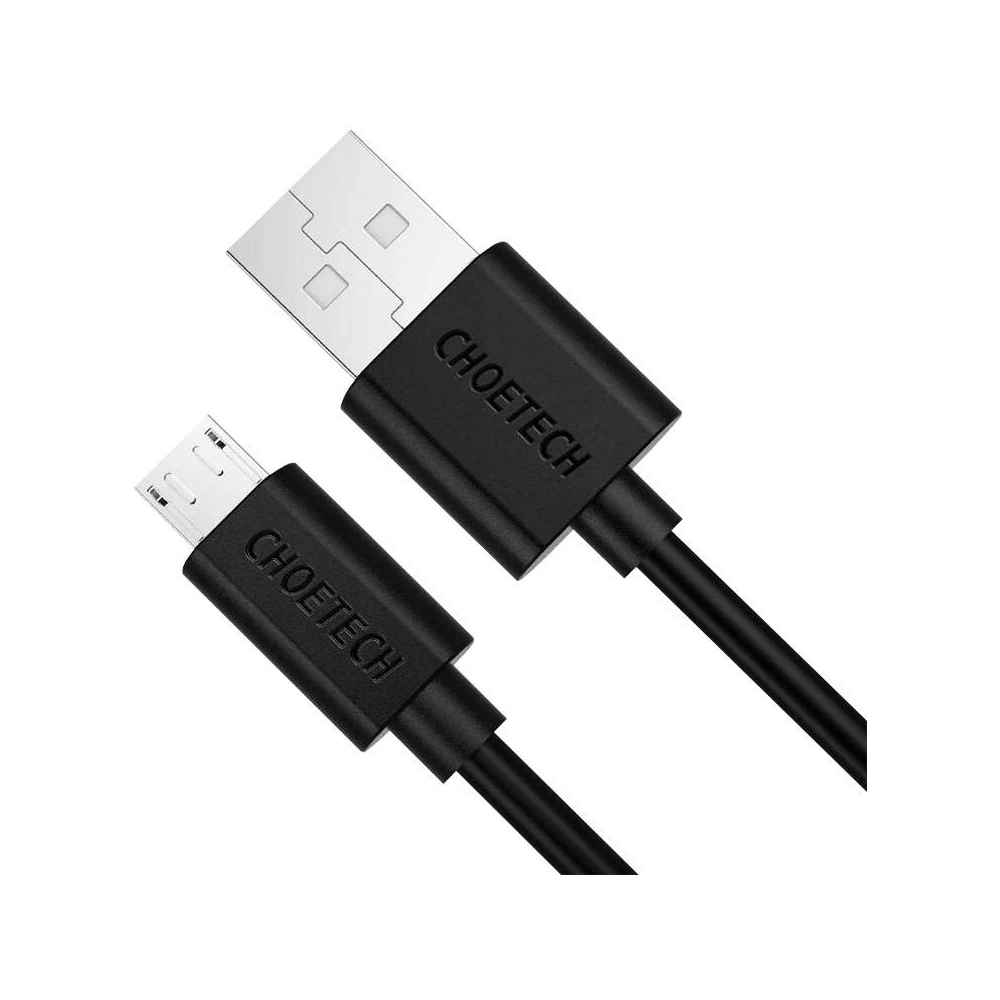 Kabel Choetech AB003 USB-A/microUSB 1.2m (czarny)