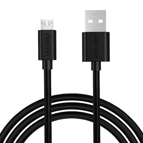 Kup Kabel Choetech AB003 USB-A/microUSB 1.2m (czarny) - CHT57 - {ean13} - Sklep Home Screen
