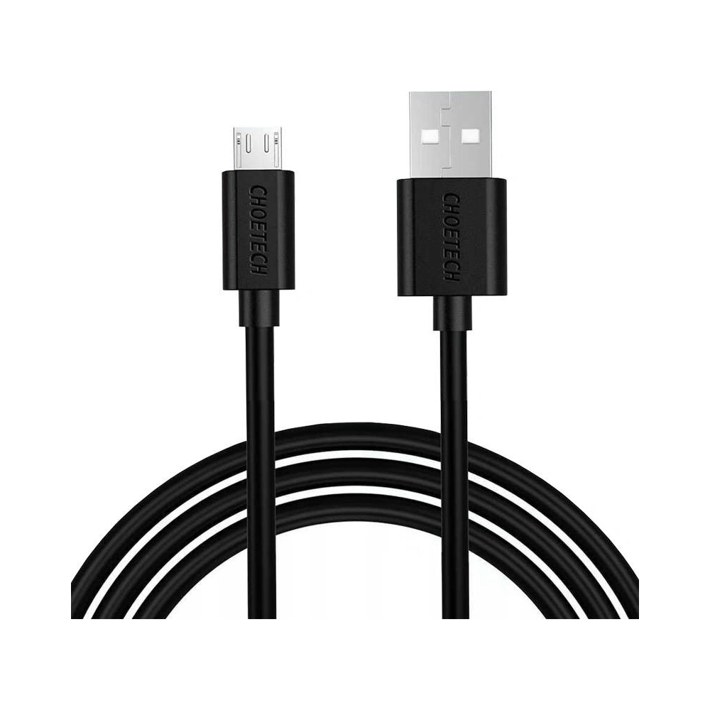Kabel Choetech AB003 USB-A/microUSB 1.2m (czarny)