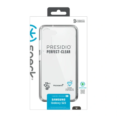 Kup Etui Speck Presidio Perfect-Clear MICROBAN Samsung Galaxy S23 (Čirý) - SPK473 - {ean13} - Sklep Home Screen