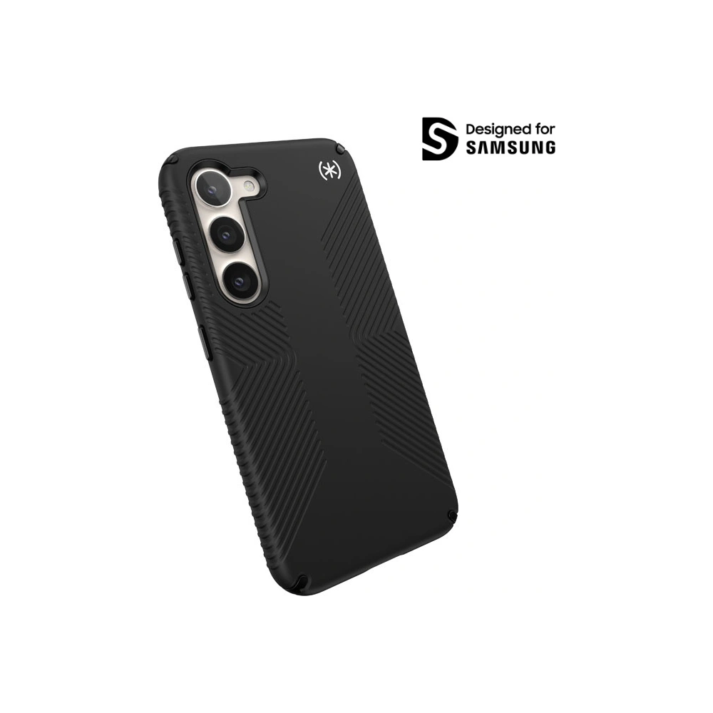 Etui Speck Presidio2 Grip Samsung Galaxy S23 (Black/Black/White)