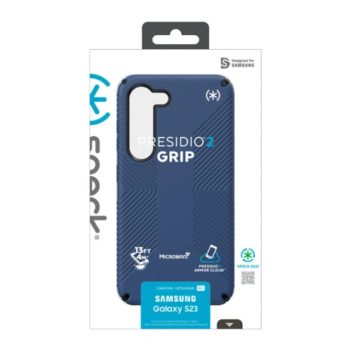 Kup Etui Speck Presidio2 Grip Samsung Galaxy S23 (Albastru Costier/Negru) - SPK477 - {ean13} - Sklep Home Screen