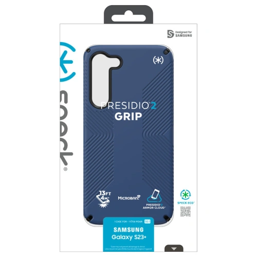 Kup Etui Speck Presidio2 Grip Samsung Galaxy S23+ Plus (Tengerparti Kék/Fekete) - SPK479 - {ean13} - Sklep Home Screen