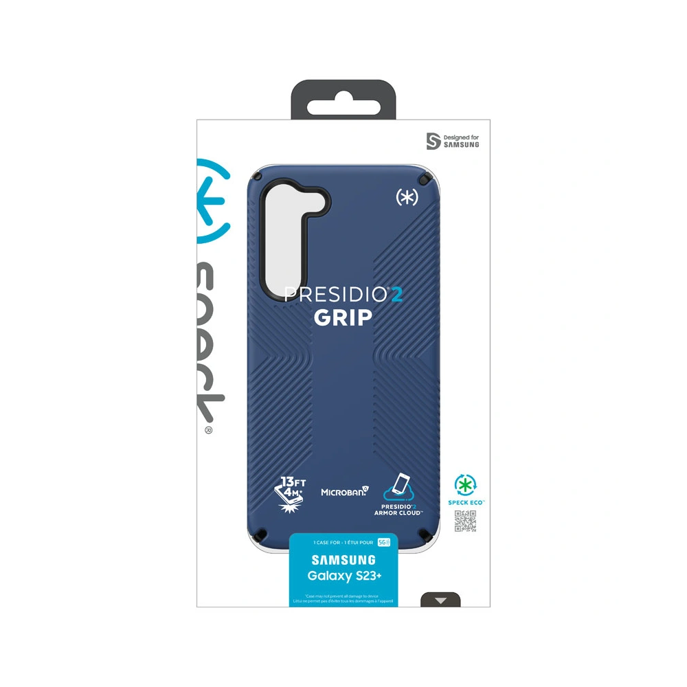 Etui Speck Presidio2 Grip Samsung Galaxy S23+ Plus (Coastal Blue/Black)