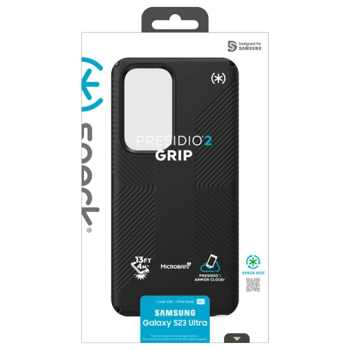 Buy Speck Presidio2 Grip Samsung Galaxy S23 Ultra (Black/Black/White) - SPK480 - {ean13} - Home Screen Store Europe