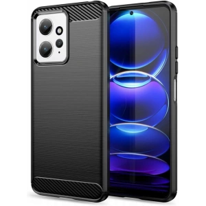 Tech-Protect TPUCarbon Xiaomi Redmi Note 12 LTE Black