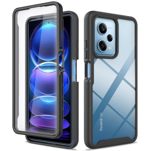 Kup Tech-Protect Xiaomi Tasche Defense360 Redmi Note 12 Pro 5G/POCO X5 Pro 5G Schwarz - THP1899 - {ean13} - Sklep Home Screen