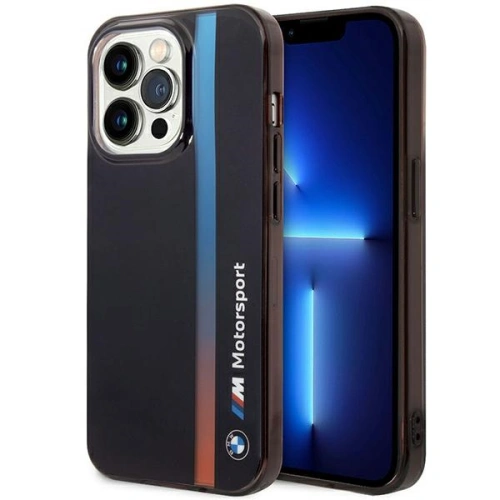 Kup Etui BMW BMHCP14X22HVGV Apple iPhone 14 Pro Max černý/black IML Tricolor Stripe - BMW445 - {ean13} - Sklep Home Screen