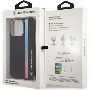 Kup Etui BMW BMHCP14X22HVGV Apple iPhone 14 Pro Max czarny/black IML Tricolor Stripe - BMW445 - {ean13} - Sklep Home Screen