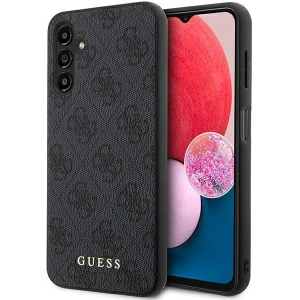 Kup Etui Guess GUHCSA14G4GFGR Samsung Galaxy A14 szary/grey hard case 4G Metal Gold Logo - GUE2442 - {ean13} - Sklep Home Screen