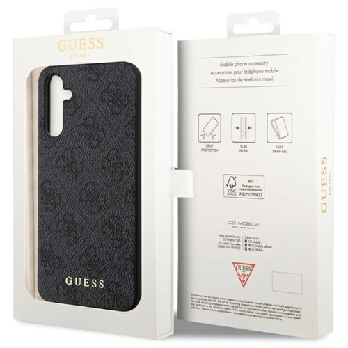 Kup Guess Samsung Gehäuse GUHCSA14G4GFGR Galaxy A14 grau/grau Hartschalengehäuse 4G Metall Gold Logo - GUE2442 - {ean13} - Sklep Home Screen