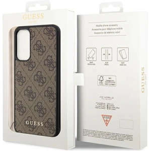 Kup Guess Samsung Gehäuse GUHCSA34GF4GBR Galaxy A34 5G braun/braun Hartschalenkoffer 4G Charms Collection - GUE2444 - {ean13} - Sklep Home Screen