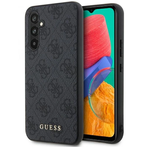 Kup Guess Samsung Gehäuse GUHCSA54G4GFGR Galaxy A54 5G grau/grau Hartschale 4G Metall Gold Logo - GUE2445 - {ean13} - Sklep Home Screen