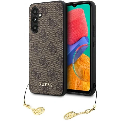 Kup Etui Guess GUHCSA54GF4GBR Samsung Galaxy A54 5G barna/brown kemény tok 4G Charms Collection - GUE2446 - {ean13} - Sklep Home Screen