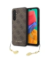 Etui Guess GUHCSA54GF4GBR Samsung Galaxy A54 5G brązowy/brown hard case 4G Charms Collection