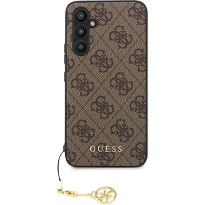 Buy Guess GUHCSA54GF4GBR Samsung Galaxy A54 5G brown hard case 4G Charms Collection - GUE2446 - {ean13} - Home Screen Store Europe