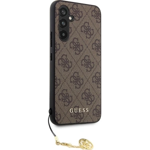 Buy Guess GUHCSA54GF4GBR Samsung Galaxy A54 5G brown hard case 4G Charms Collection - GUE2446 - {ean13} - Home Screen Store Europe