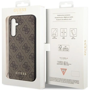 Buy Guess GUHCSA54GF4GBR Samsung Galaxy A54 5G brown hard case 4G Charms Collection - GUE2446 - {ean13} - Home Screen Store Europe