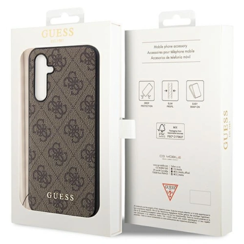 Kup Etui Guess GUHCSA54GF4GBR Samsung Galaxy A54 5G barna/brown kemény tok 4G Charms Collection - GUE2446 - {ean13} - Sklep Home Screen